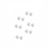 12 Moufles Pailletées Argent