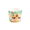 12 moules à cupcakes en carton - 7,5 x 6 cm - Bangoberry ®