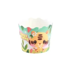 12 moules à cupcakes en carton - 7,5 x 6 cm - Bangoberry ®