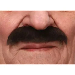 Moustache fournie "Clark" - Brun