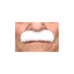 Moustache "Officier" - Blanche