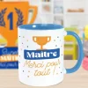 Mug bleu "Maître, merci pour tout !" - Collection Merci pour cette année