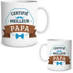 Mug " Certifié meilleur Papa "
