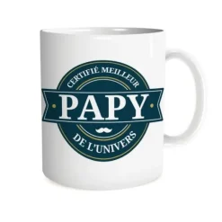 Mug - Certifié meilleur papy de l'univers - Collection Mon Papy
