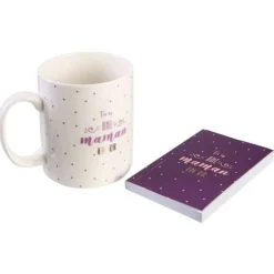 Mug et Carnet - Tu es une maman en Or