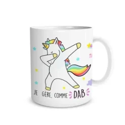 Mug Licorne - Je Gère, comme DAB