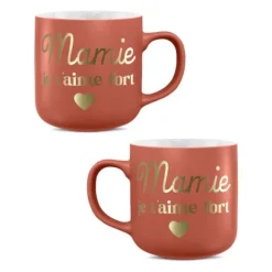 Mug Mat "Mamie je t'aime fort" - Collection Mamie Chérie