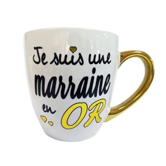 Mug Or - Modèle au Choix