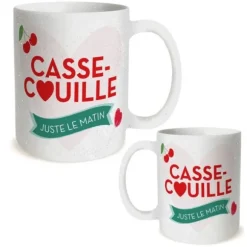 Mug à paillettes humoristique - Collection Girls Club - Modèle au choix