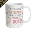 Mug à paillettes - Je ne suis pas chiante…