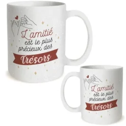 Mug à paillettes - L'amitié est le plus précieux des trésors