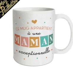 Mug à paillettes - Maman Exceptionnelle