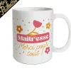 Mug à paillettes "Maîtresse, merci pour tout !" - Collection Merci pour cette année