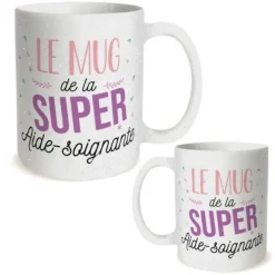 Mug à paillettes - Super Aide-Soignante