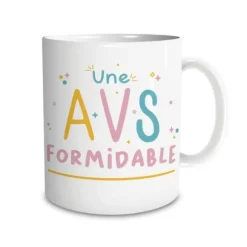 Mug - Une A.V.S. formidable - Collection Merci pour cette année