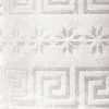 Nappe en papier damassé - 8 m - Couleur Blanc