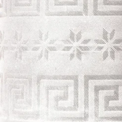 Nappe en papier damassé - 8 m - Couleur Blanc