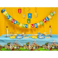 Nappe en papier recyclable - 136 x 228 cm - Astérix ®