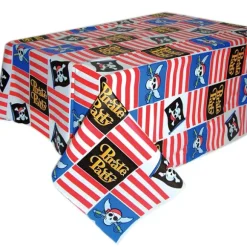 Nappe en Plastique Anniversaire "Pirate"