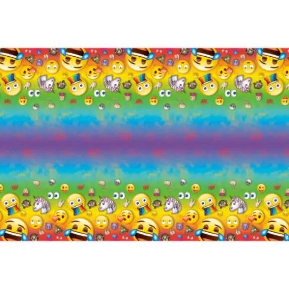 Nappe en Plastique - Emoji Rainbow