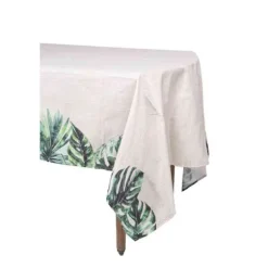 Nappe en tissu - 140 x 240 cm - Collection Coco Palm