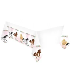 Nappe plastique - Collection Beaux Chevaux