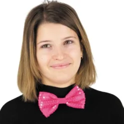 Noeud Papillon à Sequins - Néon - Adulte - Couleur au Choix