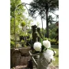 5 Noeuds automatiques en tulle - Blanc
