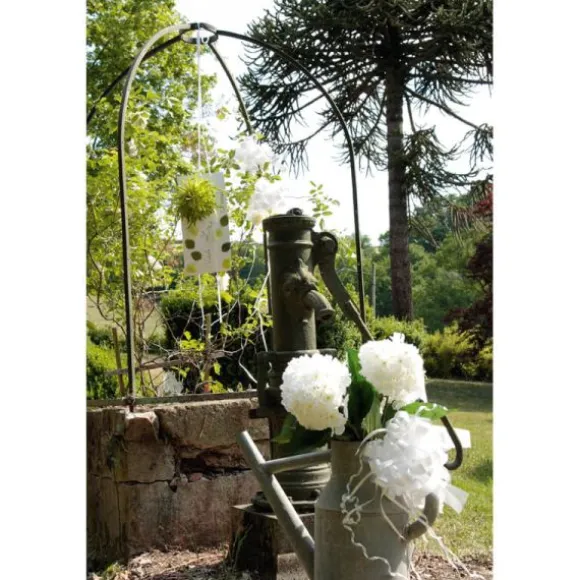 5 Noeuds automatiques en tulle - Blanc