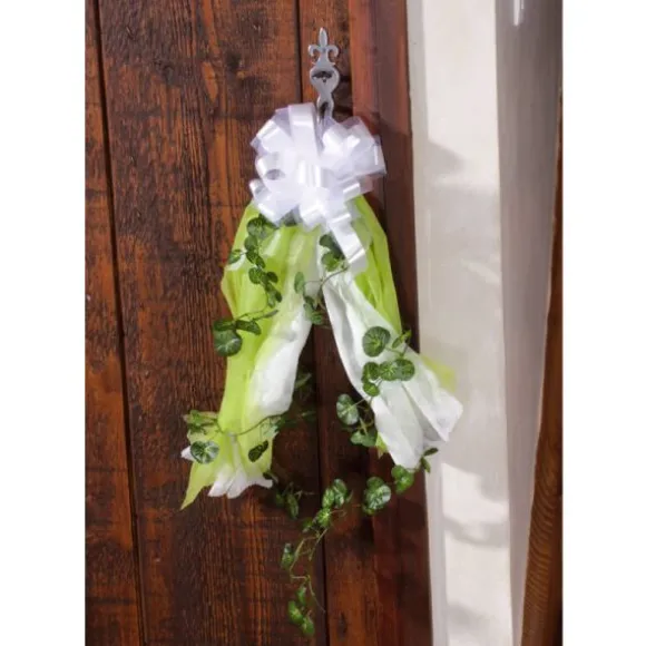 5 Noeuds automatiques en tulle - Gris
