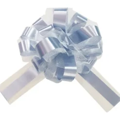 5 Noeuds automatiques en tulle - Gris