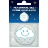 Nuage pour Guirlande à Personnaliser