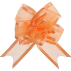 5 Nœuds automatiques Organdi - Corail