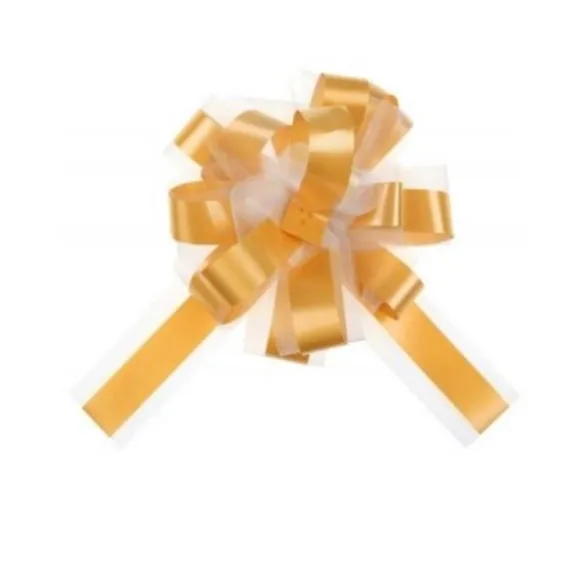 5 Nœuds Tulle Or