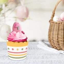 Pack de 12 caissettes à cupcakes - Joyeuses Pâques