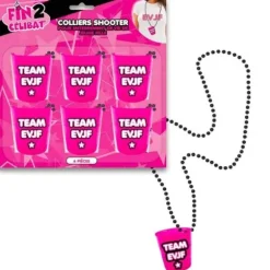 Pack de 6 Colliers Shooter - Team EVJF