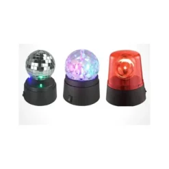 Pack de 3 mini effets de lumière à LED