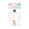 Pack de 12 pics de décoration - Fille ou Garçon ? - Collection Gender Reveal