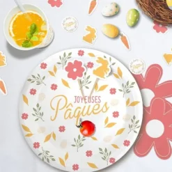Pack de 12 pics de décoration - Joyeuses Pâques