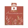 Pack de 10 serviettes - Joyeux Anniversaire - Collection Terracotta
