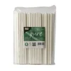 100 Pailles en Papier Eco-Responsables - Blanc