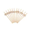 12 pailles médaillon en carton - Collection Coachella