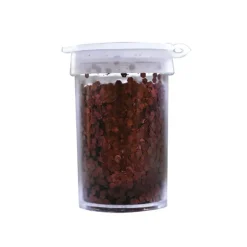 Paillettes rouges irisées - 15g