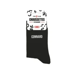 Paire de chaussettes noires pour homme - Modèle au choix