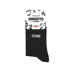 Paire de chaussettes noires pour homme - Modèle au choix