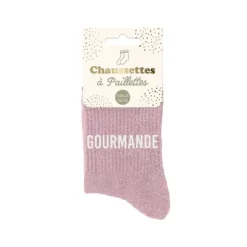 Paire de chaussettes à paillettes pour femme - Modèle au choix