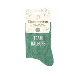 Paire de chaussettes à paillettes pour femme - Modèle au choix