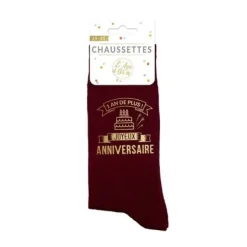 Paire de chaussettes pour homme pour anniversaire - Joyeux Anniversaire