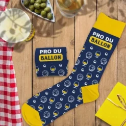 Paire de chaussettes pour homme - Pro du ballon - Collection Pastis Club