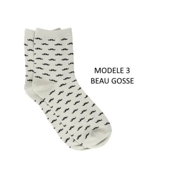 Paire de Chaussettes pour Homme - Taille Unique - Modèle au Choix